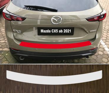 Lackschutzfolie Ladekantenschutz transparent 70 µm für Mazda CX5 ab 2021